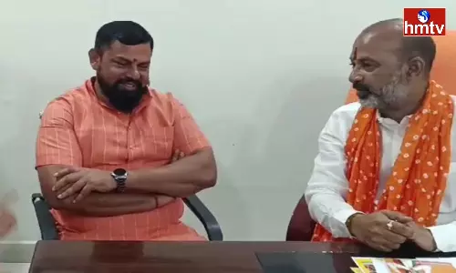 Raja Singh Said Bandi Sanjay is not a person is a Power