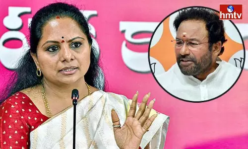 MLC Kavitha Counter To Kishan Reddy