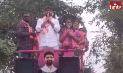 BRS Party Candidate Padi Kaushik Reddy Is Campaigning In Karimnagar District