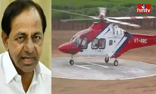 Technical Problem In CM KCR Helicopter Technical Problem In CM KCR Helicopter