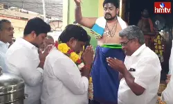 Madhira Congress Candidate Bhatti Vikramarka Special Pooja In Vaira