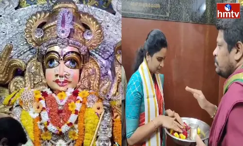 Minister Rajini visited Bhimavaram Mavullamma