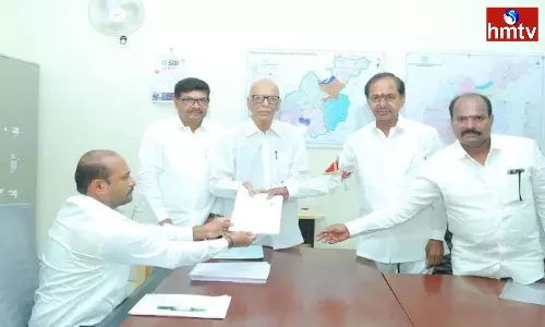 CM KCR Nominated In Gajwel