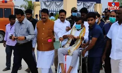 Kotha Prabhakar Reddy Files Nomination In Dubbaka