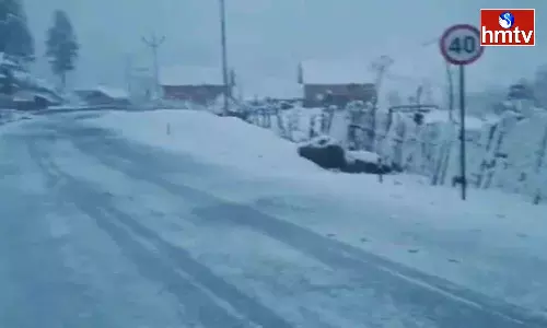 Snowfall in Jammu And Kashmir And Himachal Pradesh