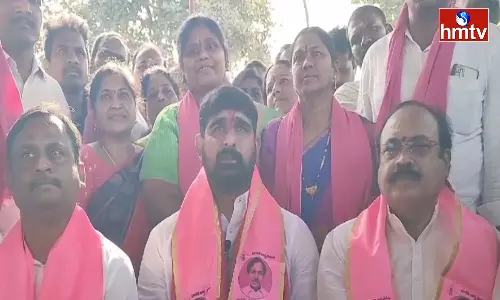 Kaushik Reddy File Nomination In Huzurabad