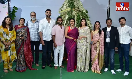 Niharika Konidela 1st Movie Started By Varun Tej And Lavanya Tripathi See Viral Photos