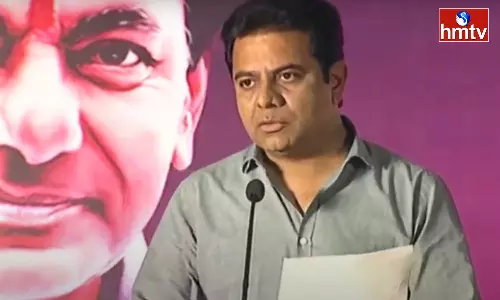 Minister KTR Participated In The Meeting Of Representatives Of The Resident Association In Hyderabad