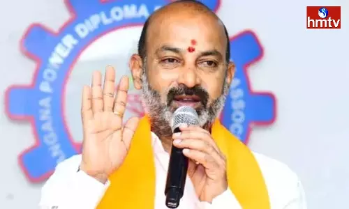 Bandi Sanjay Comments On KCR And Congress Party