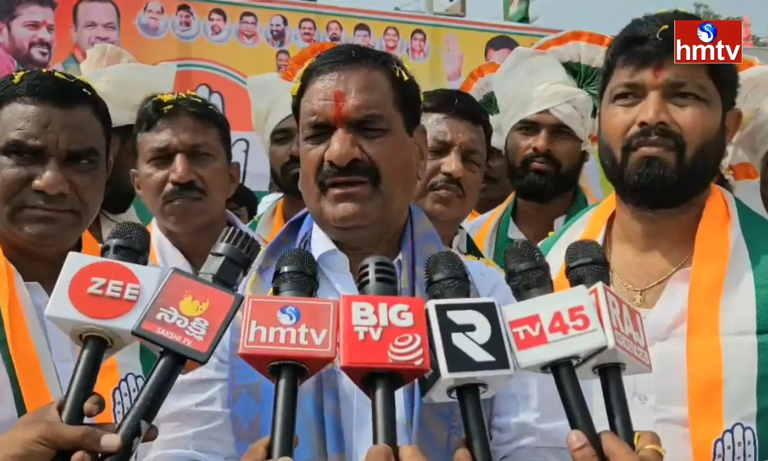 Election Campaign Of Congress Candidate Malreddy Rangareddy In Abdullapurmet Mandal