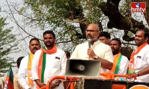 Vote For BJP And Get 4 Thousand Pension Says  Arvind Dharmapuri