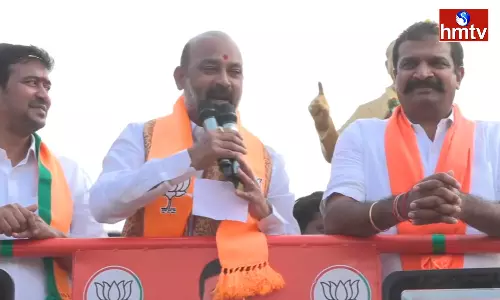 Bandi Sanjay Comments On BRS And Congress Bandi Sanjay Comments On BRS And Congress