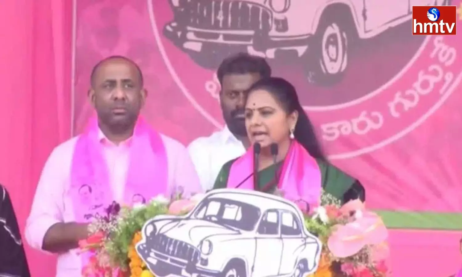 Mlc Kavitha Says That Kcr Is Creating A Record By Achieving A Hat Trick