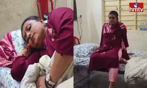 Minister Roja Palle Nidra in Gundrajukuppam Dalitha Vada