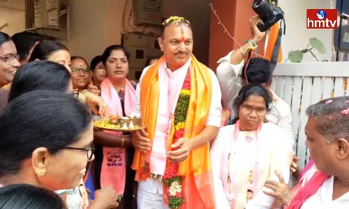 Election Campaign Of BRS Party Candidate Bandari Lakshma Reddy In Uppal Constituency Election Campaign Of BRS Party Candidate Bandari Lakshma Reddy In Uppal Constituency