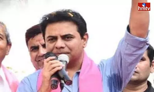 KTR Road Show in Hyderabad and Mancherial Today KTR Road Show in Hyderabad and Mancherial Today