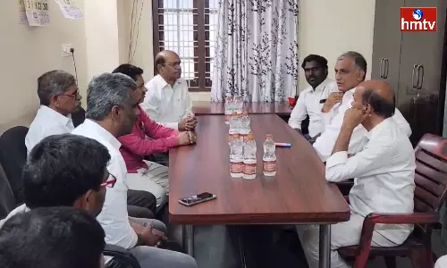 Harish Rao Meeting with CPM Leaders