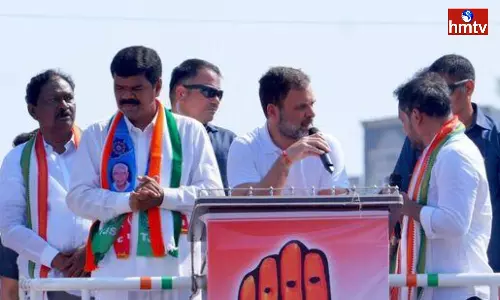 When The Congress Comes To Power We Will Implement Six Guarantee Schemes Says Rahul Gandhi