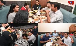 Minister KTR Visit Last Night Shadab Hotel