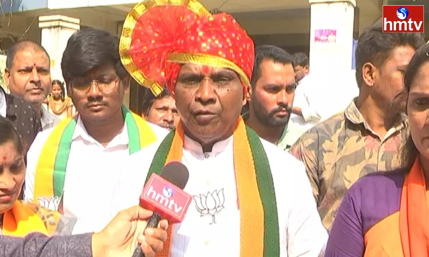 Dhanpal Suryanarayana Started House To House Campaign In Nizamabad