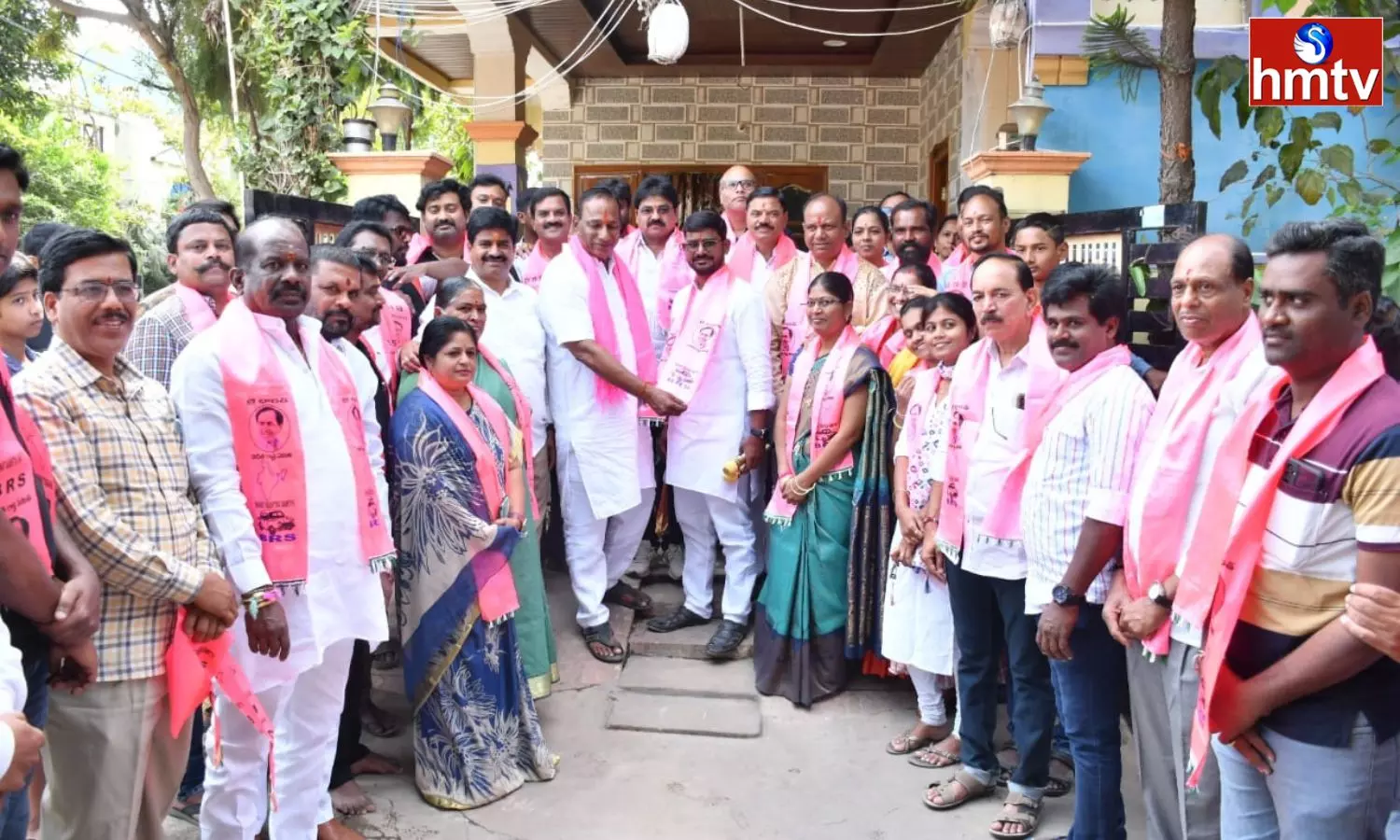 Many BJP Workers Joined BRS In The Presence Of Malla Reddy