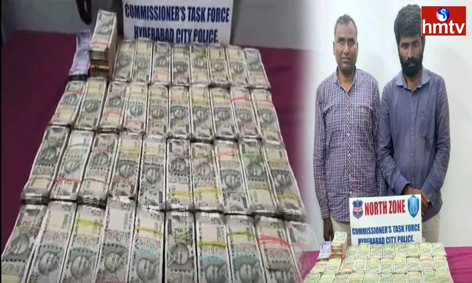 Huge cash seized at Panjagutta Greenland