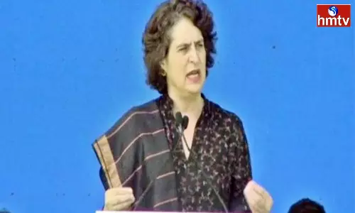 Has Anyone Got Job Under BRS Government Says Priyanka Gandhi