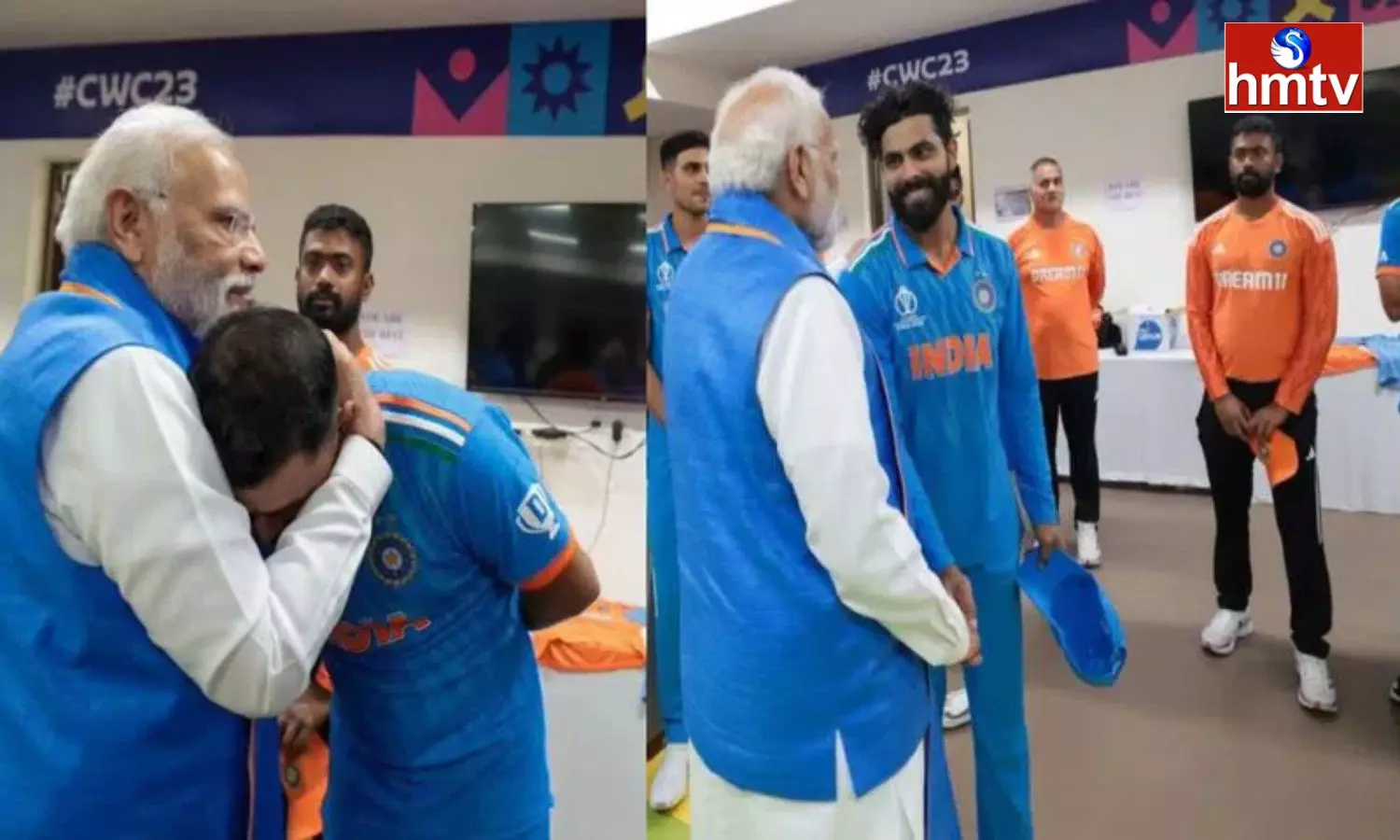 Narendra Modi Went Into The Dressing Room And Console The Indian Players
