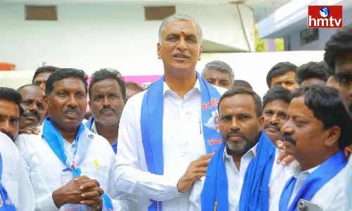 Harish Rao Says BRS Stands by MRPS Leaders Harish Rao Says BRS Stands by MRPS Leaders