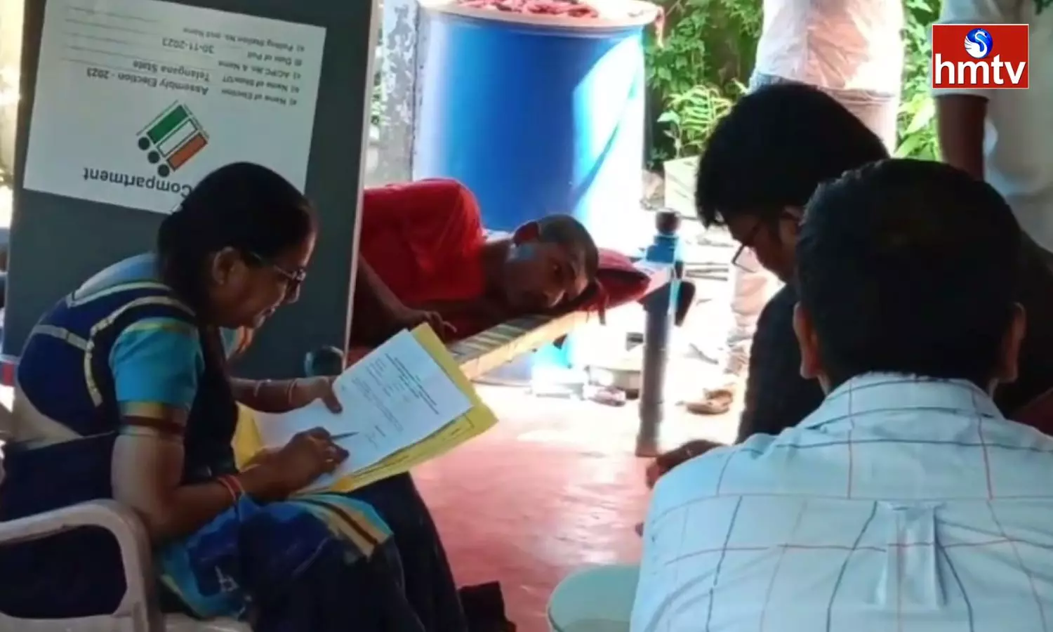 Home Voting in Wyra, Khammam District