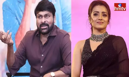 Chiranjeevi Reacts On Mansoor Ali Khan Comments About Trisha Chiranjeevi Reacts On Mansoor Ali Khan Comments About Trisha