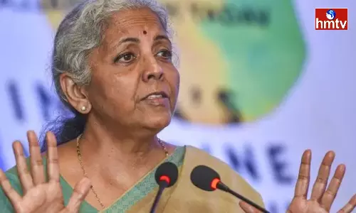Union Finance Minister Nirmala Sitharaman Fire On BRS Union Finance Minister Nirmala Sitharaman Fire On BRS