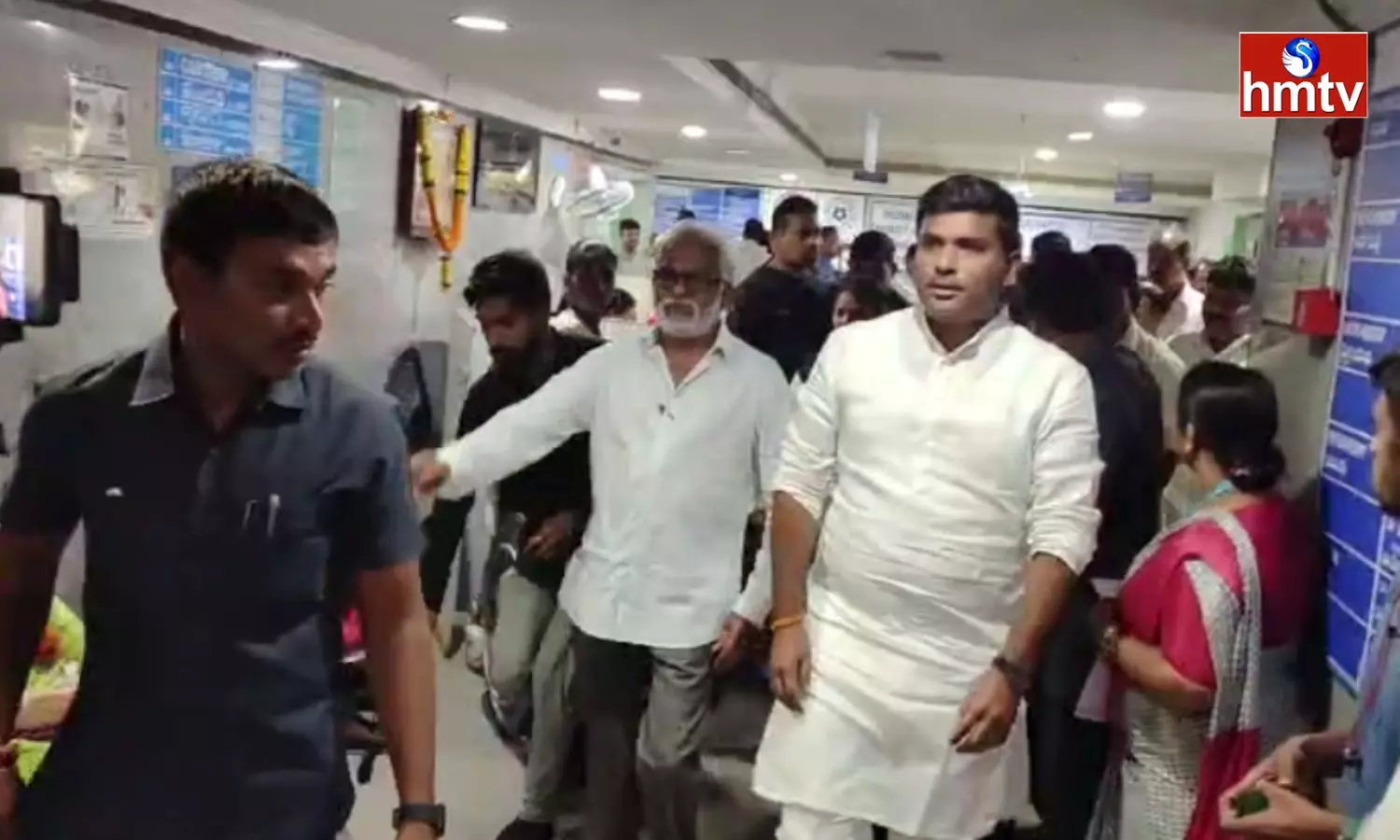 Gudivada Amarnath and Subba Reddy Visited the Students Injured in the Road Accident