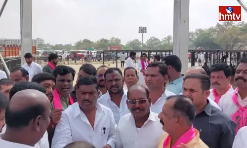 CM KCR will Hold a Public Meeting in Patancheruvu Tomorrow