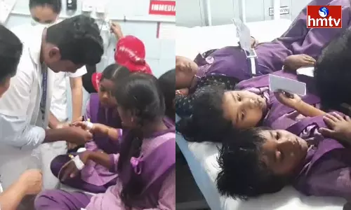 Students Get Sick After Eating Spoiled Food In Annamayya District