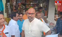 Dharmapuri Arvind Went to the Shops and Solicited Votes