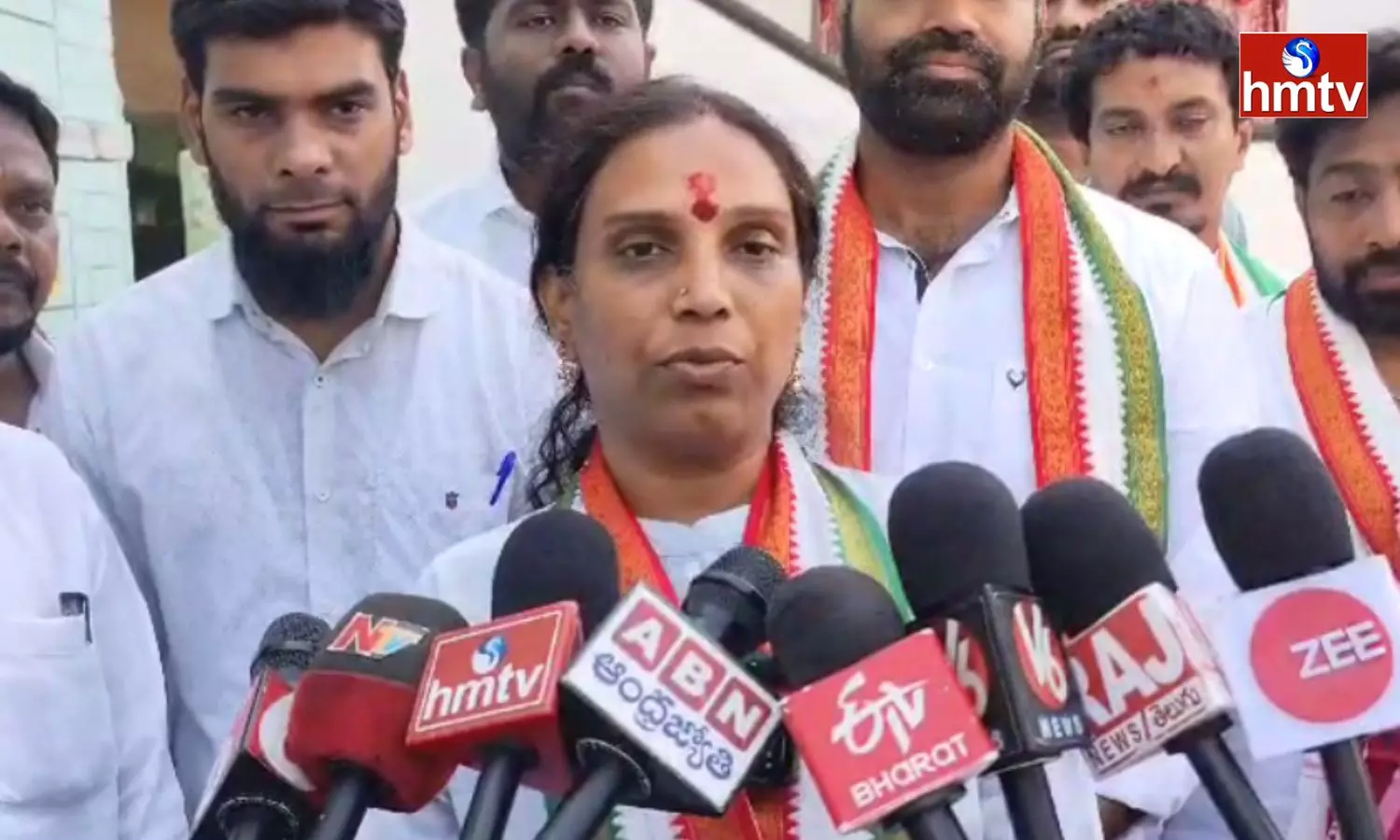 Election Campaign of Congress Candidate Vijaya Reddy in Khairatabad