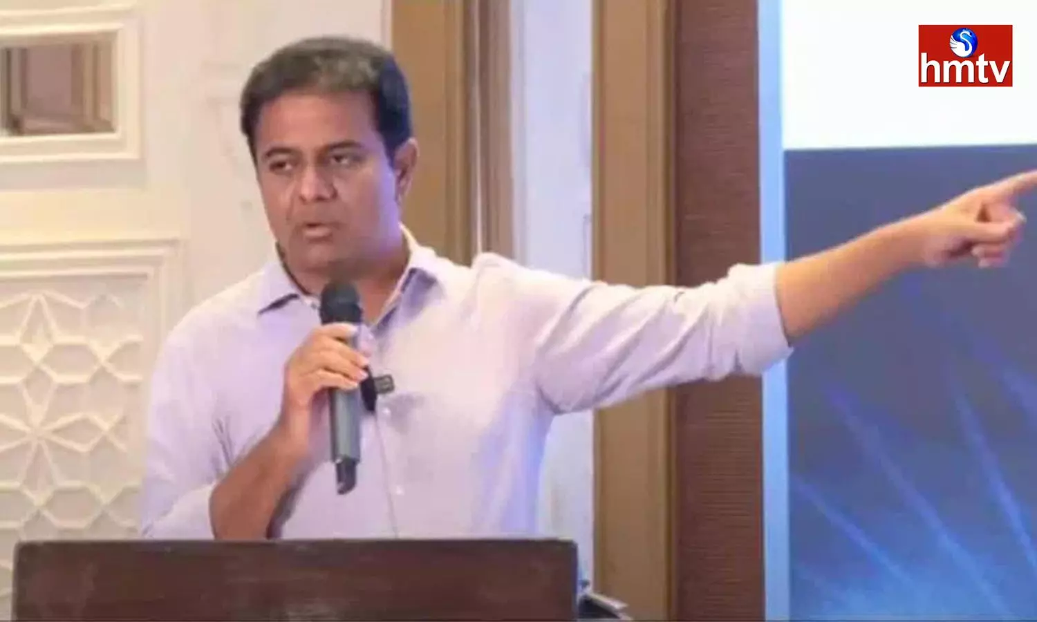 Powerpoint Presentation By Minister KTR