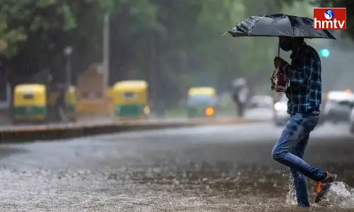 Rain In Several Places Of Hyderabad