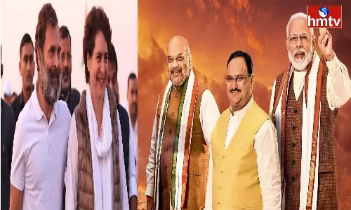 Delhi Leaders Coming To Telangana For Election Campaign Delhi Leaders Coming To Telangana For Election Campaign