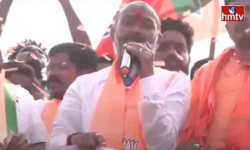 Once BJP Comes To Power We Will Implement Every Point In The Manifesto Says Bandi Sanjay