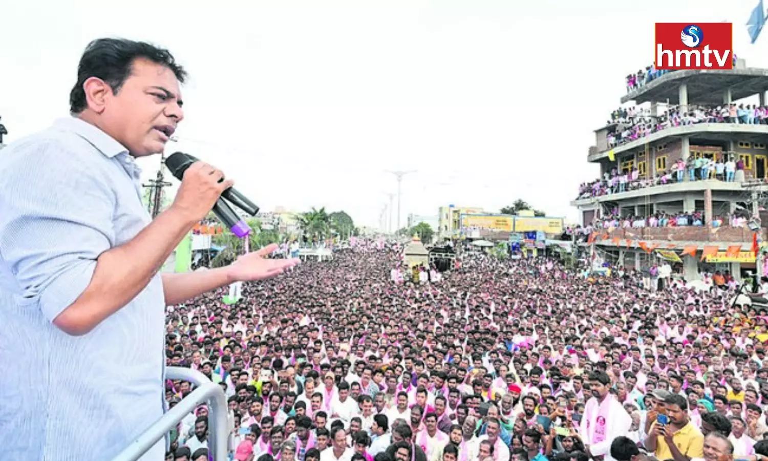 Minister KTR Participates In Malakpet Road Show