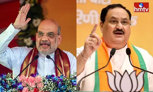 JP Nadda and Amit Shah are Campaigning Again Today JP Nadda and Amit Shah are Campaigning Again Today