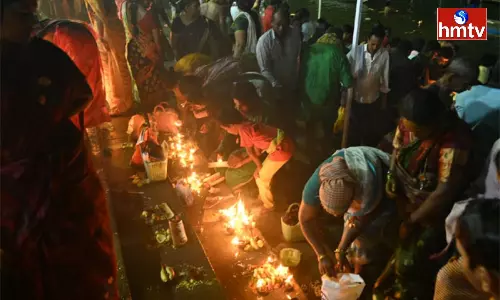 Karthika Pournami Devotees Rush in Srisailam Temple