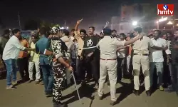 High Tension At Vikarabad BRS Party Office