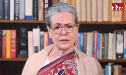 Sonia Gandhi Message To The People Of Telangana Sonia Gandhi Message To The People Of Telangana