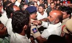 High Tension In Karimnagar District