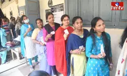 Poll Percentage in Telangana Elections up to 9 am