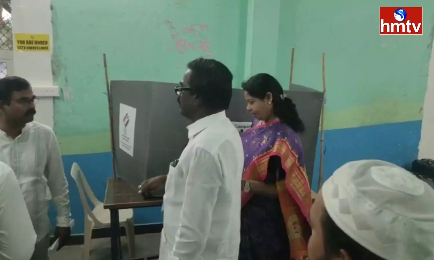 Puvvada Exercised the Right to Vote with the Family