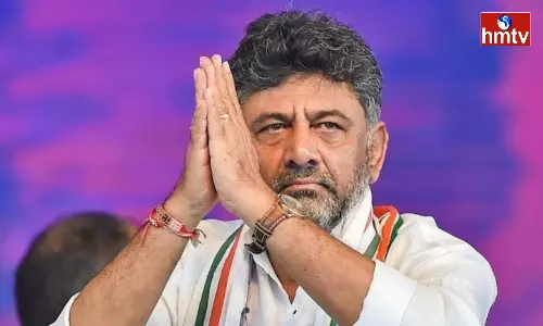 Karnataka Deputy CM DK Shivakumar for Telangana Today